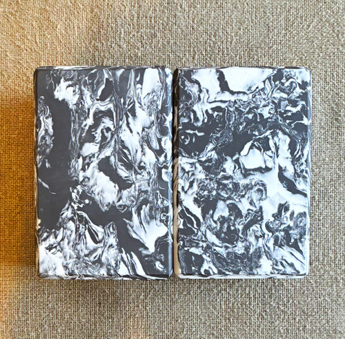 Set grey white marble - of, 2