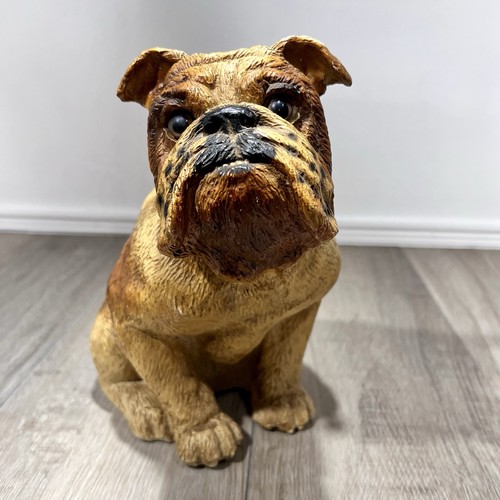 English bulldog statue - bulldog,