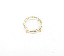 9ct Gold 1/10th Krugerrand Coin Mount Bezel Yellow Gold gift box.