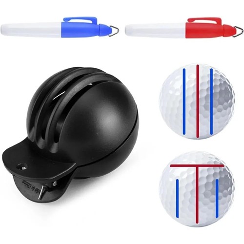 Golf ball liner marker pen - ball,