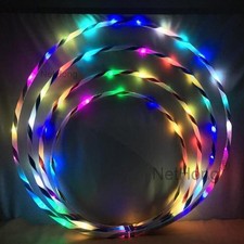 60-90CM Led Hula Hoop Adults and Kids with Changing LED Lights Lightweight 2025