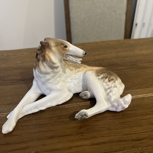 Lomonosov porcelain borzoi - ,
