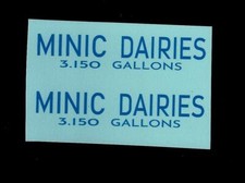 MINIC TRANSFERS/DECALS - 71M