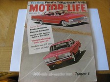 1961 MOTOR LIFE AUTO MAGAZINE