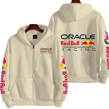 Red Bull Racing Hoodie Men Women Zip Jacket Winter F1 Sports Sweatshirt