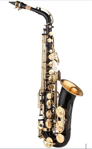 Alto saxophone black and - saxophone,,