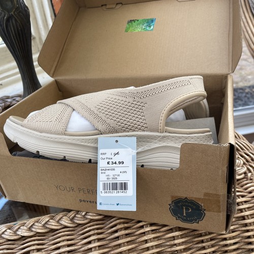Pavers beige ladies size - beige, new
