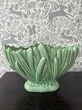 Sylvac green Hyacinth Mantle planter Vase - 2456 rare. With sticker. Very good