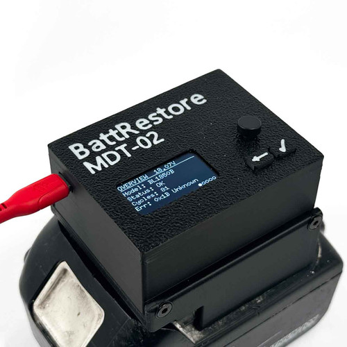 Battrestore mdt makita 18v - battrestore, mdt-02
