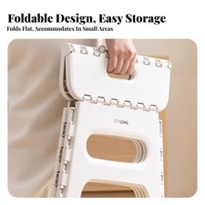 Collapsible handled stool - collapsible,