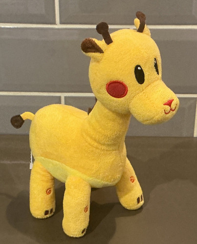 Giraffe plush jangl s4c welsh - giraffe,