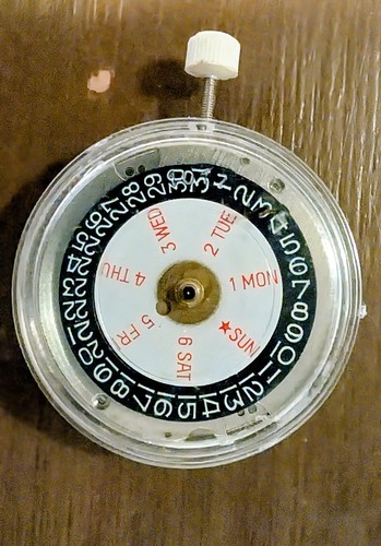Ronda 1217 jewel day date - 21, day/date