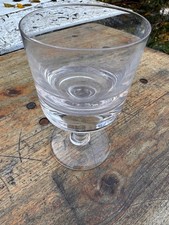 Weighty Glass Goblet - 15cm x