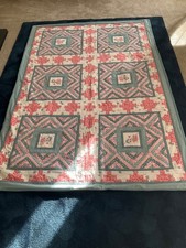 LAURA ASHLEY PATCHWORK THROW /