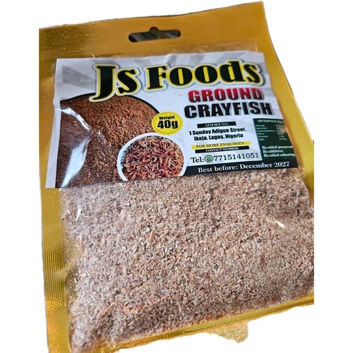 Foods ground crayfish 40g - ground,