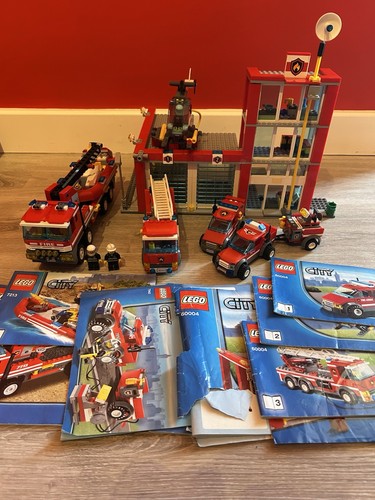 Lego city fire station - fire,