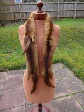Vintage Four Mink Real Fur