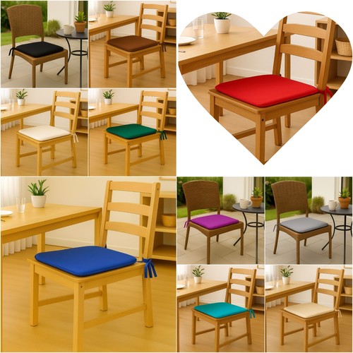Chair seat pads with ties - pads,