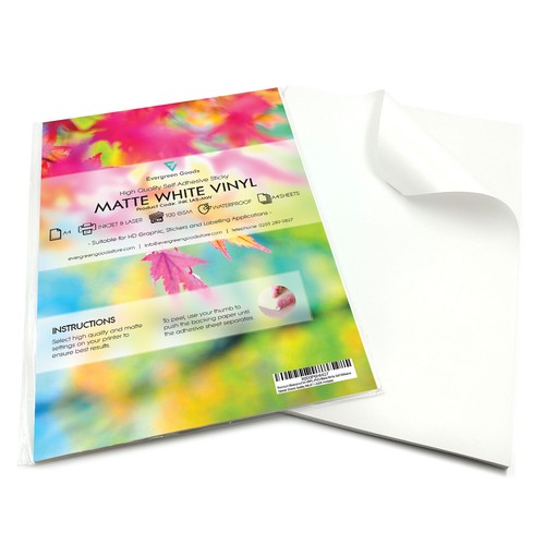 Sticker vinyl inkjet laser - inkjet,
