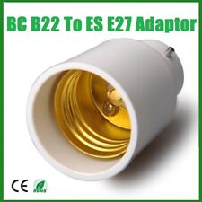 Edison Screw ES E27 To Bayonet BC B22 Light Bulb Adaptor Lamp Converter Holder