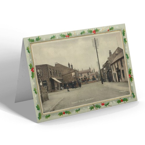 Xmas notelet vintage - xmas,