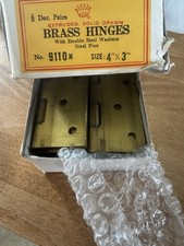 Solid Drawn Brass Butt Hinges