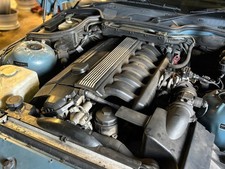 BMW Z3 2.8 Engine M52B28 Single Vanos Complete auxiliaries manifold engine loom