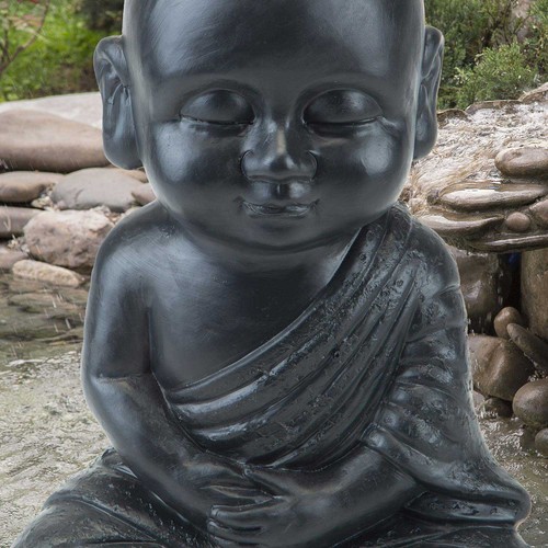 Zen garden child buddha - zen, 12"