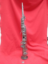 Soprano saxophone stamped BUFFET CRAMPON N°5566 to restore