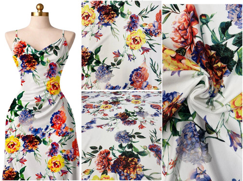 Multicolor floral print - multicolor,