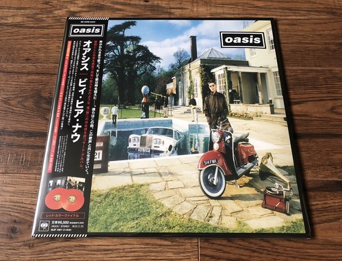 Oasis here now 2lp red - oasis,