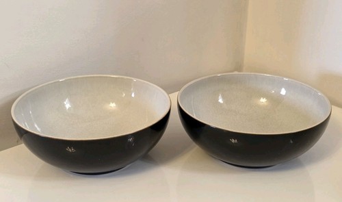 Denby jet black - cereal, soup
