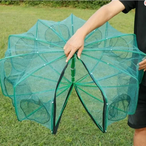 Foldable fishing net - fishing, trap