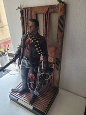 1/6 CUSTOM DIORAMA TERMINATOR WALL STAND GRID ONLY FOR HOT TOYS ACTION FIGURES