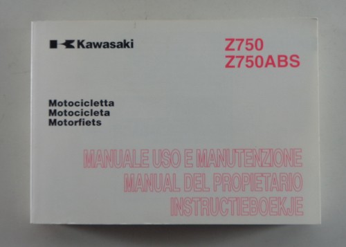 Manual kawasaki 750 z - kawasaki, /