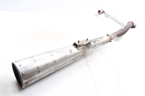 Exhaust system silencer left