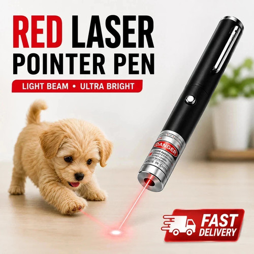 Red laser pointer - pen, light