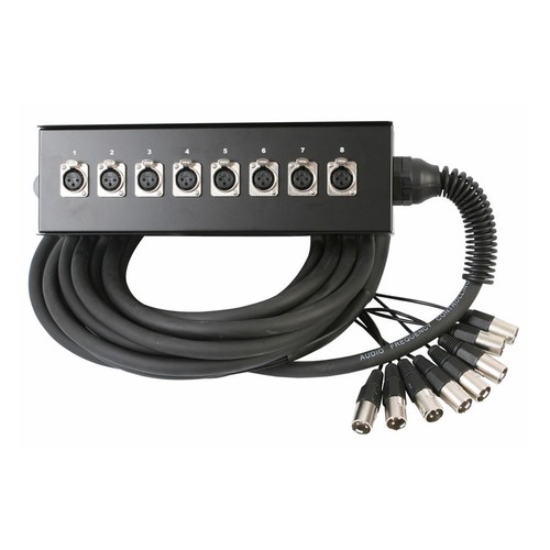 Audio multicore xlr 10m - 8/0,