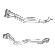 Exhaust Pipe Front + Fitting