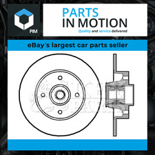 2x Brake Discs Pair Solid fits