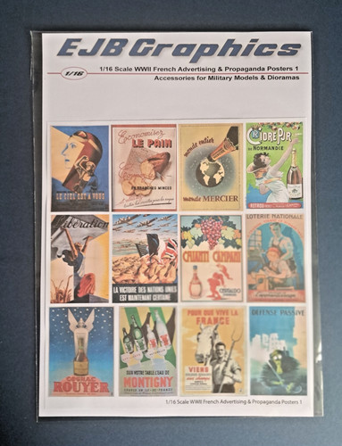 Scale wwii printed - 1/16,