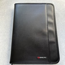 Monolith A4 Folio Case Zipped Leather Conference 