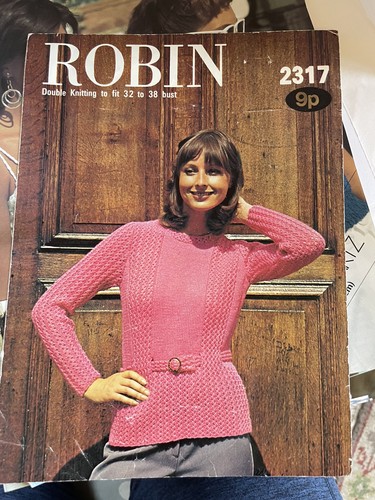 Knitting patterns from - from, 1980's