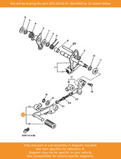 YAMAHA Shift Pedal Assy