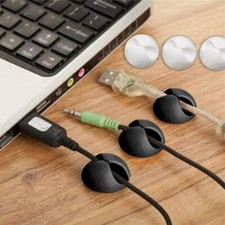 6PC White Cable Wire Cord Lead