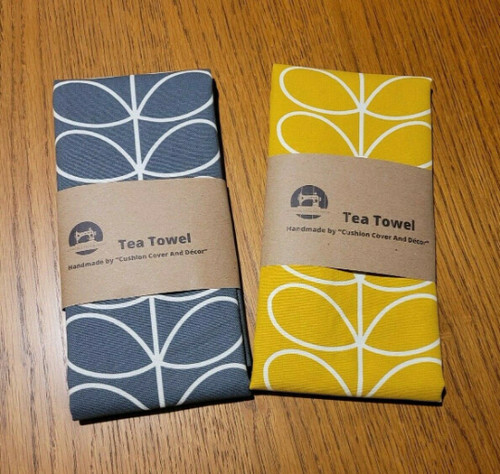 Orla kiely tea towels - tea,