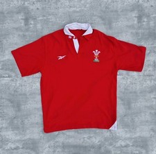 Vintage Reebok Wales Rugby Union Home Shirt 1998/2000 XL Jersey Top