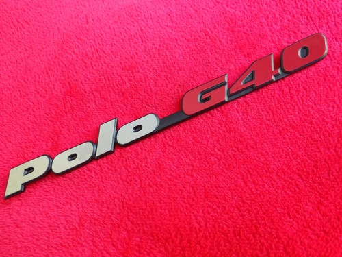 Polo g40 emblem - g40:, (new)