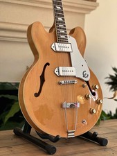 Epiphone 1998 Casino Electric Guitar Gloss Natural Finish Peerless Factory Korea