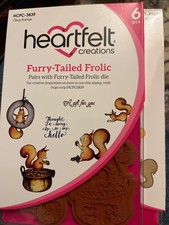 Heartfelt Creations Furry Tailed Frolic Stamp and Die Set